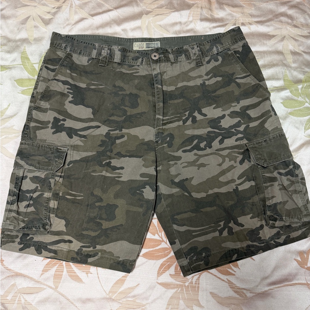 Cargo Vintage Mens Olive Camouflage Cargo Shorts Cargo Vintage Mens Olive Camouflage Cargo Shorts